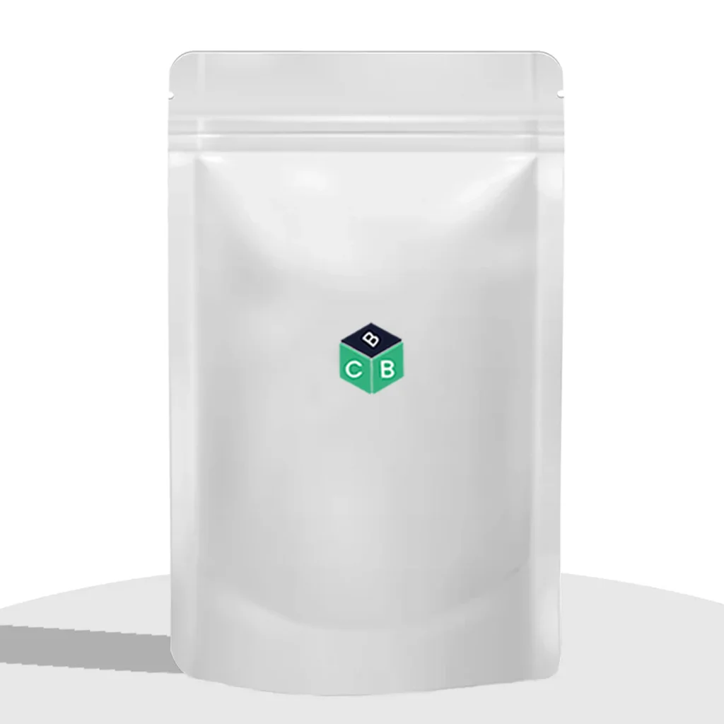 white mylar bags