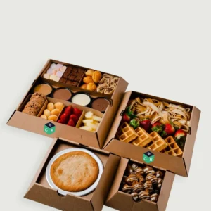 custom pyramid food boxes