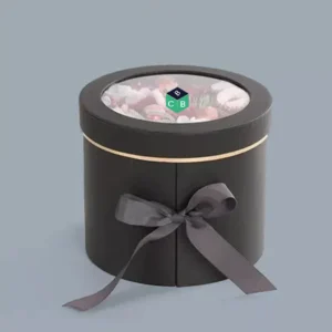 custom round decorative boxes