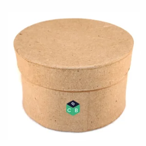 paper mache round box